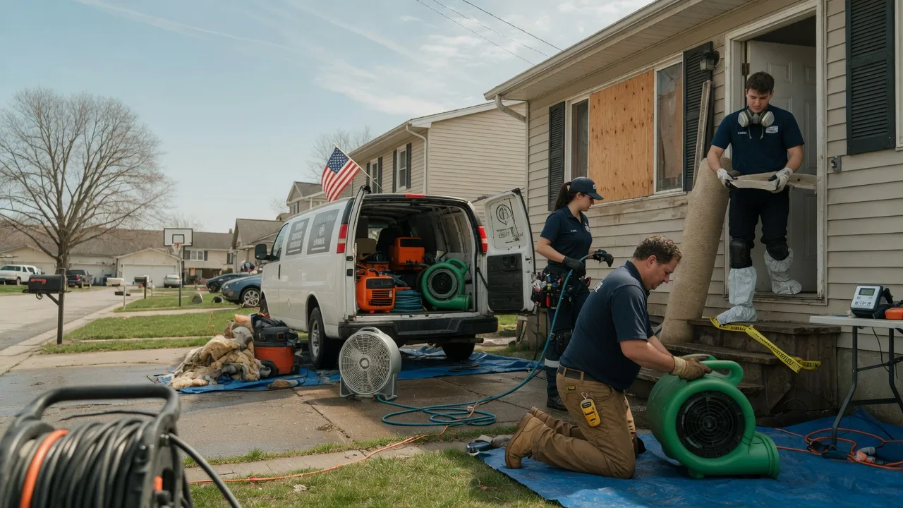 Water Damage Restoration in Frierson, LA near me